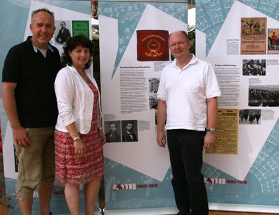 Peter Stranninger, Ruth Müller und Dr. Bernd Vilsmeier