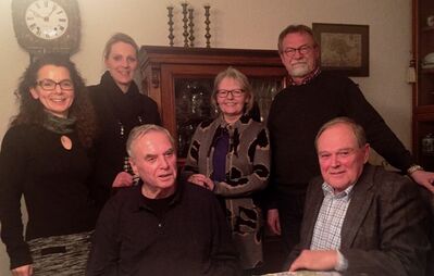 Auf dem Foto von links: Anja König, Patricia Steinberger, Peter Huber, Maria Haucke, Robert Gewies, Dietmar Franzke