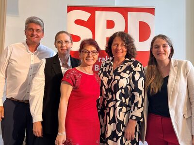 P. Forstner, S. Entwistle, A. König, R. Müller und R. Endres - Fotograf Stefan Brix