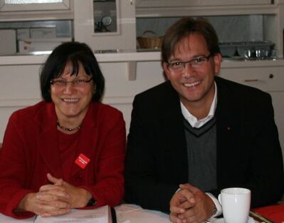 Johanna Werner-Muggendorfer und Florian Pronold