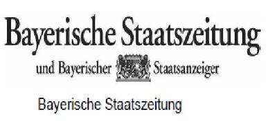 Bayerische Staatszeitung v. 20.3.15 - Text: David Lohmann