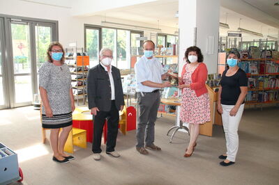 Anita Gschwandtner, Hans Sarcher, Dr. Bernhard Steininger, Ruth Müller und Rosemarie Rohrmann