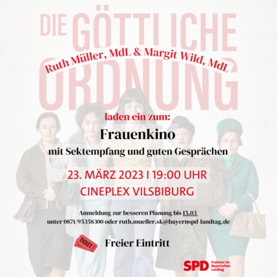 Frauenempfang am 23.03.2023 in Cineplex Vilsbiburg