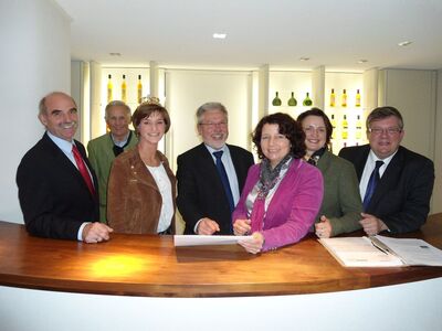 Artur Steinmann;Heinrich Wirsching;Christin Ungemach;Josef Mend;MdL Ruth Müller;Andrea Wirsching;MdL Volkmar Halbleib