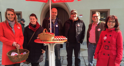 v.l.n.r. Patricia Steinberger, Christina Schindler, Michael Knau, Martin Prucker, Gerd Steinberger und Anja König