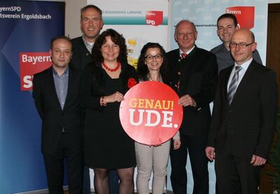 Kandidaten aus Landshut & Straubing mit MdL Franz Maget