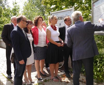 Harald Unfried, Anja König, Dietmar Franzke, Ruth Müller, MdL, Patricia Steinberger, Jörg Vogelsänger, Gerd Heilmeier