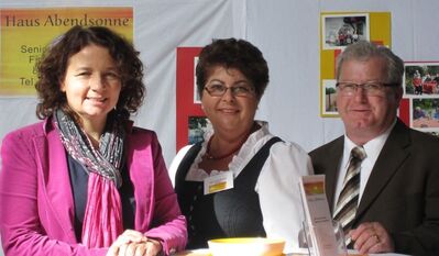 MdL Ruth Müller, Marianne Bulin und stv. Bürgermeister Hans Sarcher