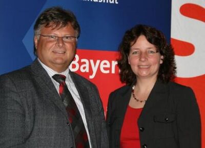 Die beiden Fraktionsvorsitzenden Franz Göbl und Ruth Müller