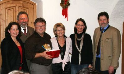 Ruth Müller, Arno Wolf, Franz und Rosi Göbl, Kerstin Schanzer und Bernd Zauner