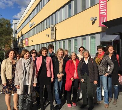 Besuch beim Frauen-Integrations-Projekt "Liv-Sticket" in Stockholm
