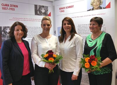 Ruth Müller, Patricia Steinberger, Filiz Cetin und Christel Engelhard