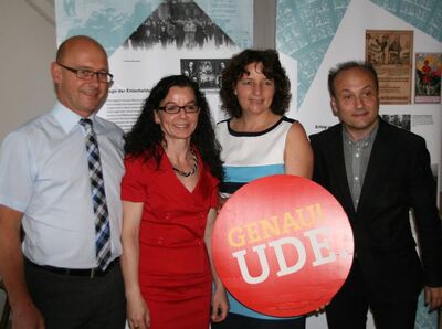 Sebastian Hutzenthaler, Anja König, Ruth Müller und Harald Unfried