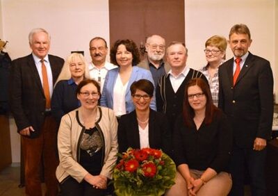 Gut aufgestellt: SPD-OV-Vorsitzende Kerstin Schanzer (v.m.) und ihre Stellvertreterin Frauke Ritzinger (v.l.)