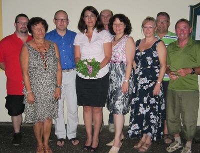 Die neugewählte Vorstandschaft der SPD Essenbach