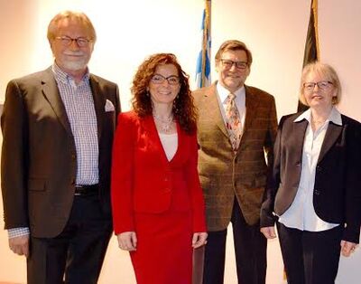 Robert Gewies, Anja König, Gerd Steinberger, Maria Haucke (v. l. n. r.)