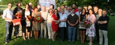 die neugewählte Vorstandschaft 2012