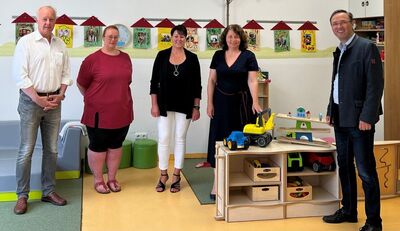 Arbeitsgespräch in der Kindertagesstette