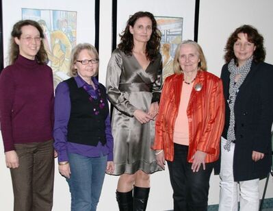v. l.: Dr. Verena Brunschweiger, Maria Haucke, Dr. Michaela Karl, Ute Kubatschka, Ruth Müller