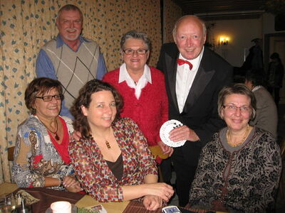 Foto v.l.n.r: Marianne Bontzol, Korbinian Deliano, Ruth Müller, Ursula Egner, Hermann Halfer, Cornelia Czichon