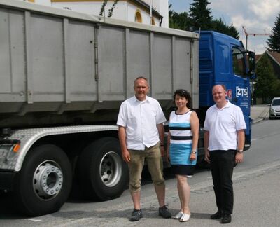 Peter Stranninger, Ruth Müller und Dr. Bernd Vilsmeier