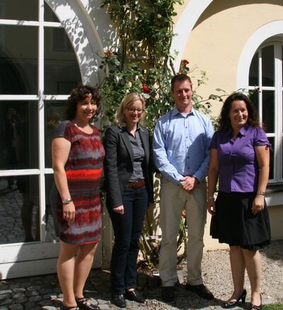 Ruth Müller, MdL Natascha Kohnen, Timo Grantz und Christine Trapp
