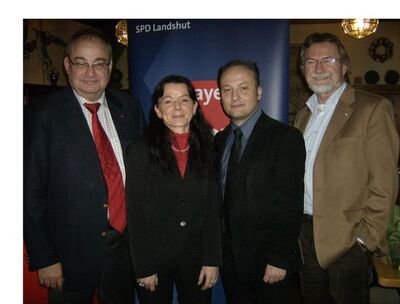 Gerhart Wick, Anja König, Harald Unfried, Robert Gewies (v.l.n.r.)