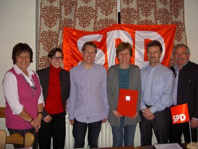 Die neu gewählte Vorstandschaft