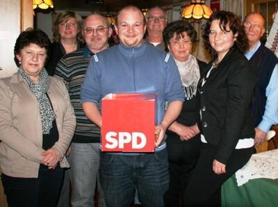 Kath. Einhellig, Martina Scheidhammer, Anton Einhellig, Stephan Strasser, Hans-P. Scherble, Theresa Mühlstein, R. Müller