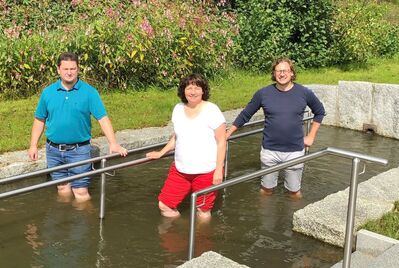 v.l.n.r.: Michael Kreisel, Ruth Müller, Michael Koch