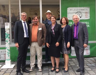 Dekan Stelzner, Rainer Forster, Ludwig Stangl, Filiz Cetin, Ruth Müller, Holger Peters