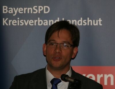 MdB Florian Pronold bei seiner Festrede