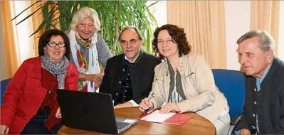 Ruth Müller erfuhr viel über die Gemeinde in Reisbach
