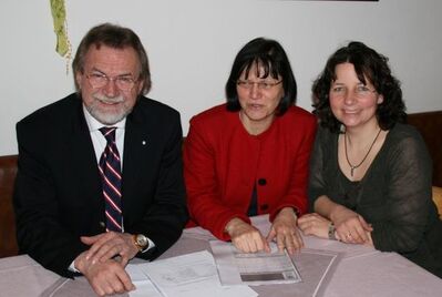 Robert Gewies, Johanna Werner-Muggendorfer und Ruth Müller