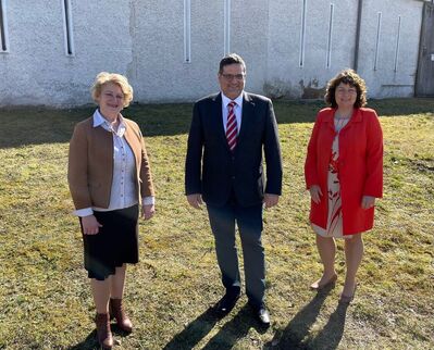 Rita Hagl-Kehl, MdB; Ruth Müller MdL, Landratskandidat Thomas Müller