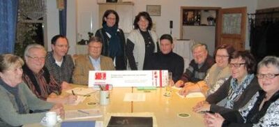 Sitzung des SPD-Kreisvorstands im Januar 2012