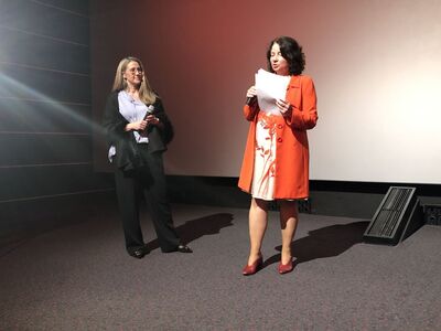 Bürgermeisterin Sibylle Entwistle und Ruth Müller, MdL