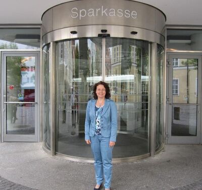 bei der Sparkasse Landshut