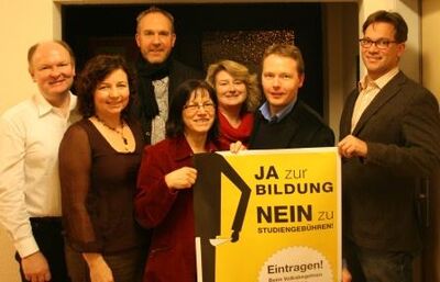 SPD Niederbayern mit der Pressesprecherin Ruth Müller (2. v. l.)