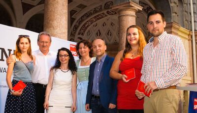 Marcella Isleb, Christian Ude, Anja König, Ruth Müller, Harald Unfried, Michaela Stangl und Ugur Sahin