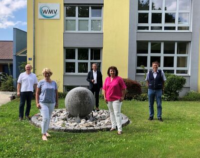 Ortstermin beim Wasserversorger in Aham