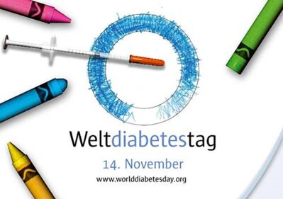 Der blaue Diabeteskreis steht für Einigkeit im globalen Kampf gegen Diabetes.